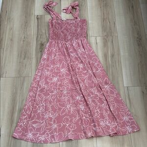 Altar'd State Pink Floral Women’s Dress